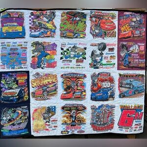 Show Me 100 T-Shirt Quilt.  68 in by 80 in.